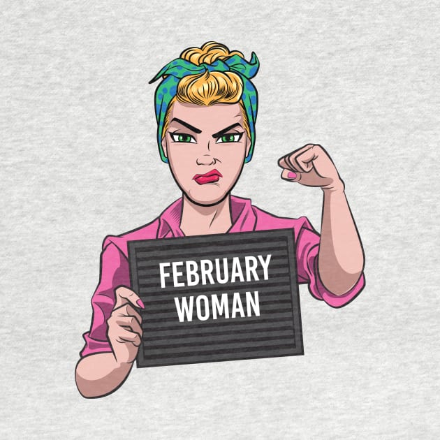 february woman by Surta Comigo